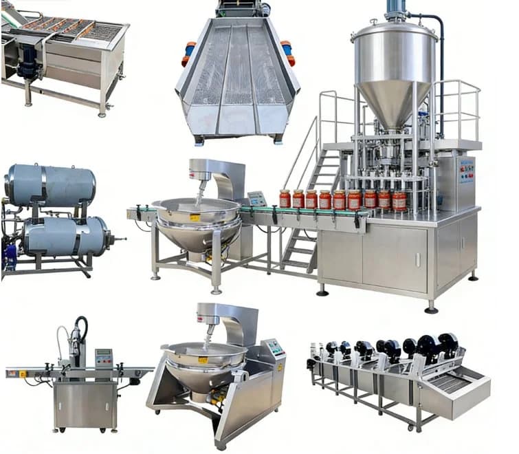 Machine de stérilisation de sauces sur mesure, machine de traitement, d'homogénéisation et d'émulsif