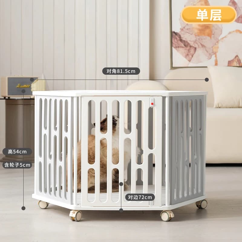 Villa Cage pour chat, espace libre, intérieur, Double couche, trois couches, quatre couches, maison