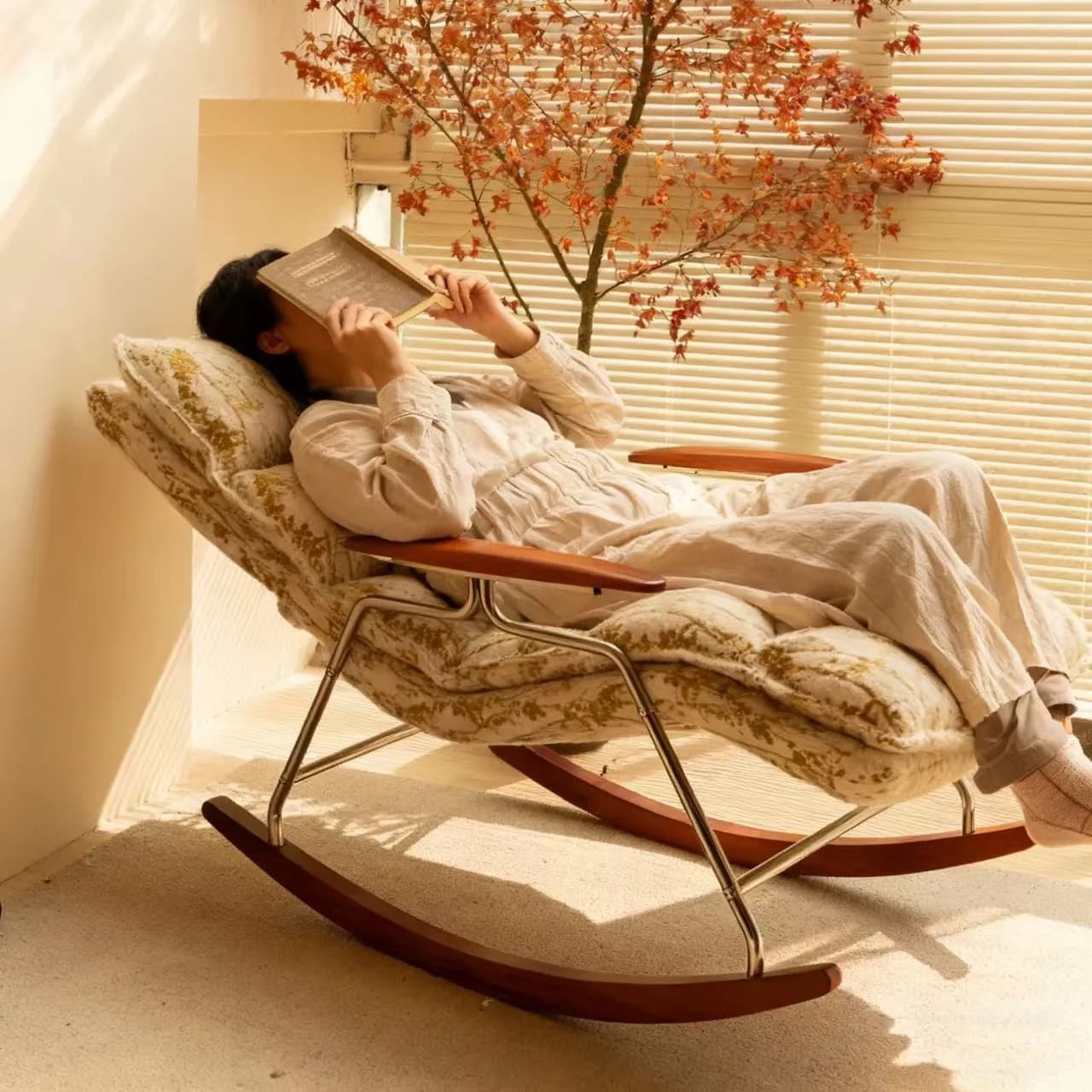 Fauteuils inclinables de salon, canapés de chambre à coucher, chaises relaxantes et confortables, fa