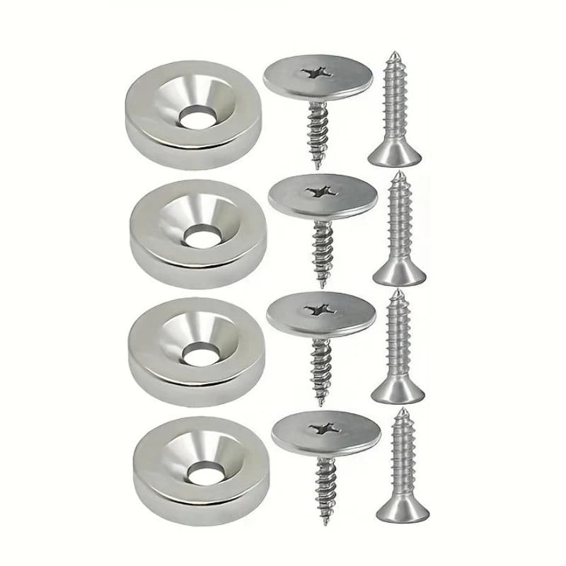 Serrure magnétique à fermeture dissimulée, loquet de porte magnétique pour armoire, aimants de porte