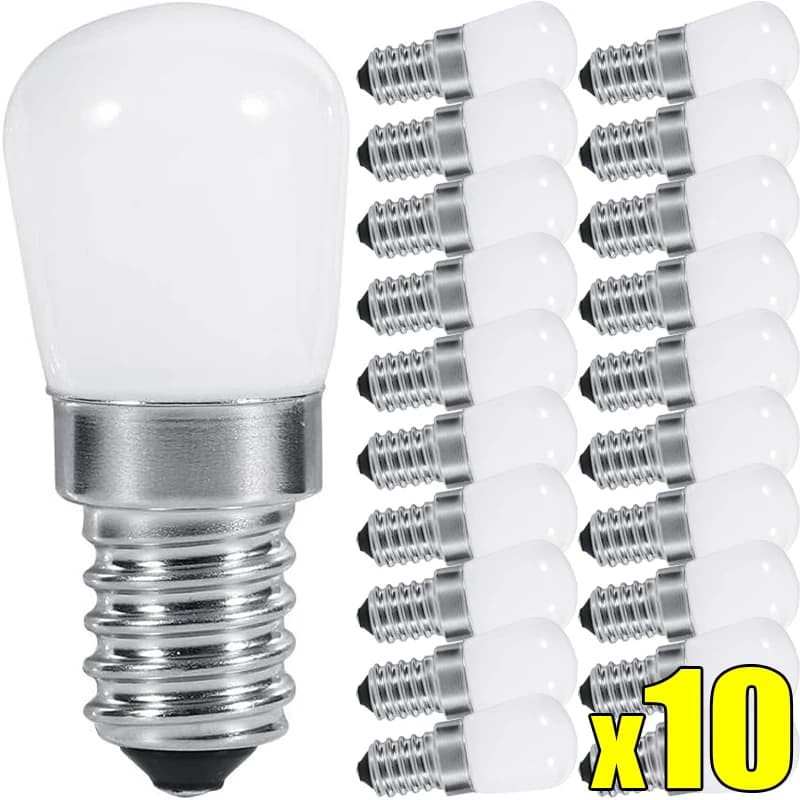 E12 E14 ampoules Mini LED réfrigérateur ampoules 220V LED réfrigérateur lampes vis ampoule pour réfr
