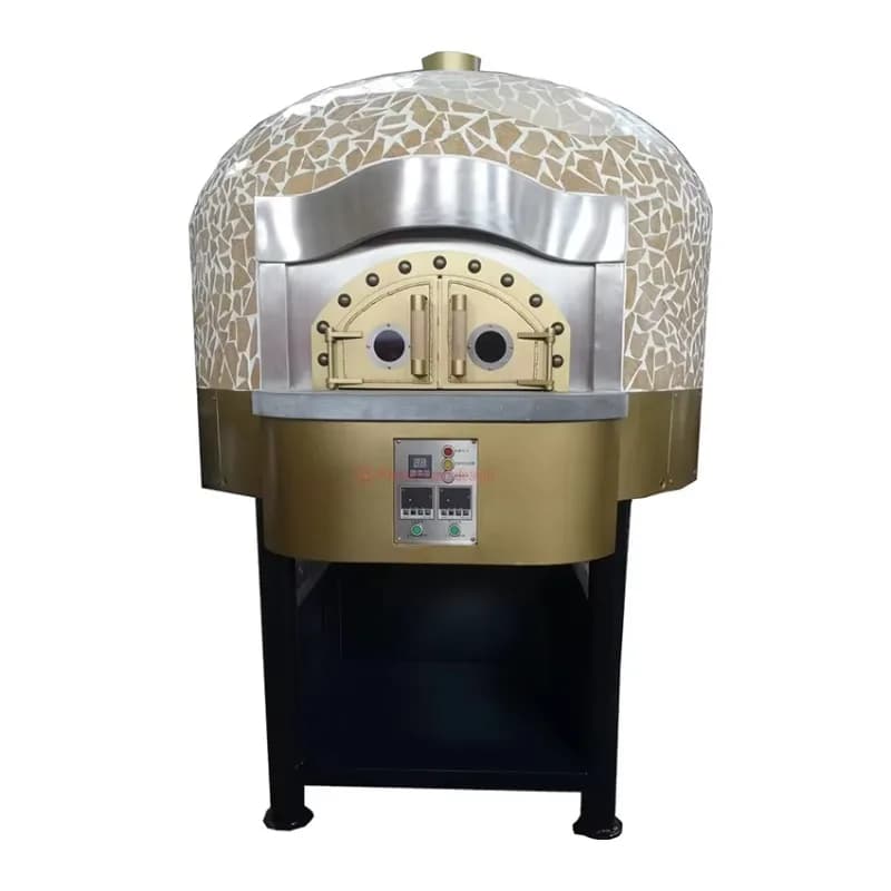 Four à pizza italien commercial à chauffage électrique pour extérieur, idéal pour boulangerie, resta