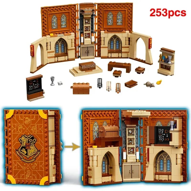 Magic World Animal Magician Flaming Phenix Mini Bird Building Block Jouets pour enfants Cadeaux de N