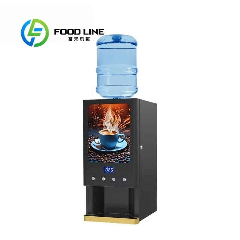 Distributeur automatique de café, thé, lait, chocolat chaud, Etc., pour la personnalisation de la cu