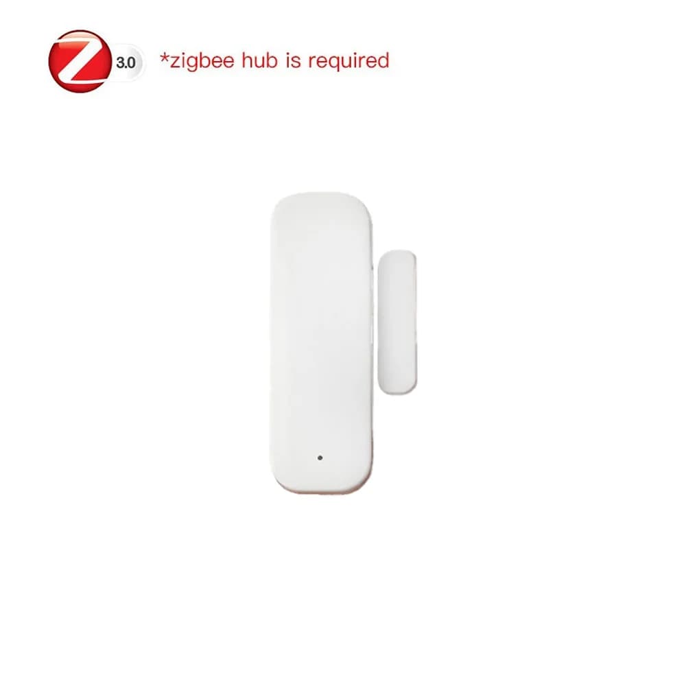 Tuya Zigbee capteur de porte fenêtre détecteur d'alarme antivol Contact magnétique ouvrir fermeture