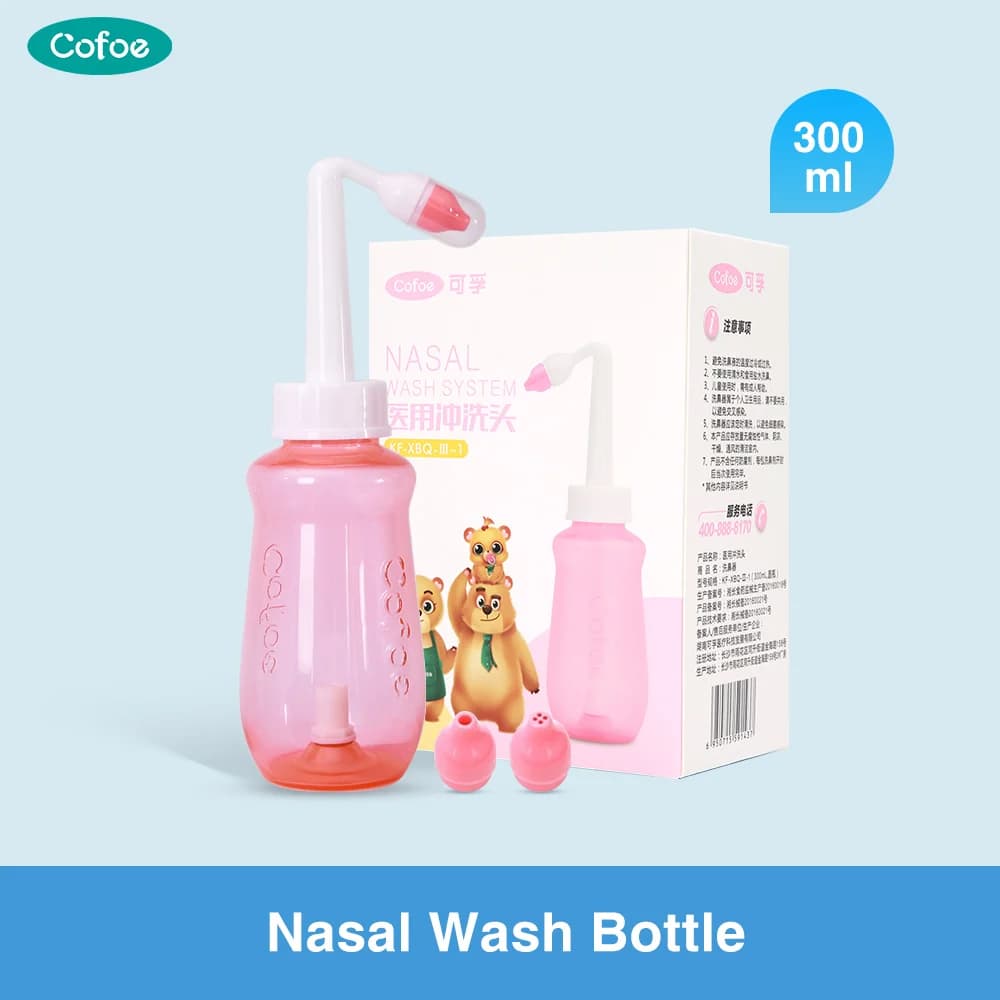 Cofoe Neti Pot – Bouteille de lavage nasal et irrigateur pour le nez, protection contre la rhinite a