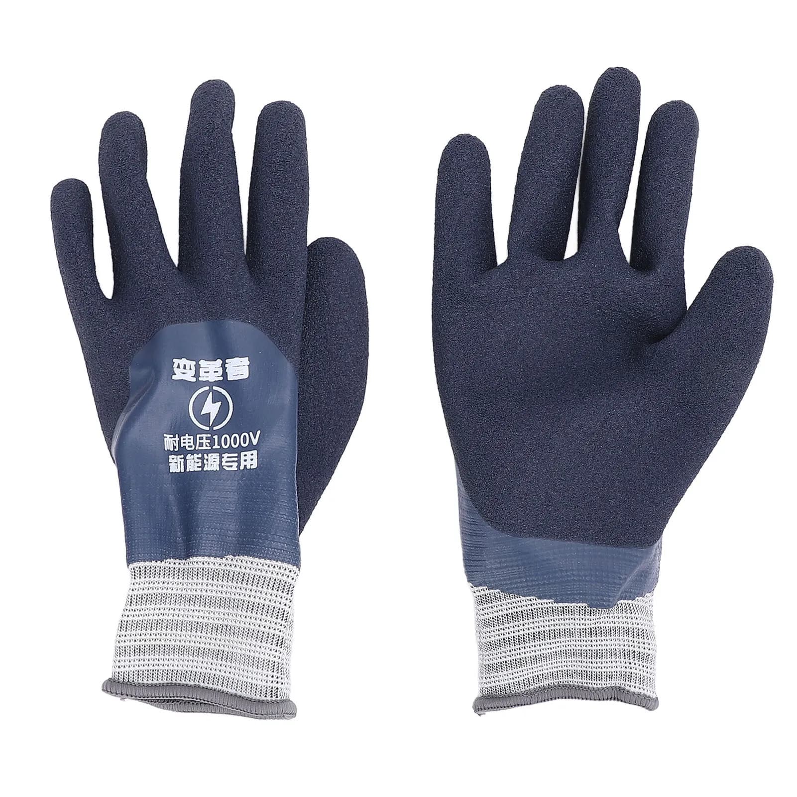 Gants isolants pour électricien, tension de tenue 1000V, gant isolant en caoutchouc pour l'entretien