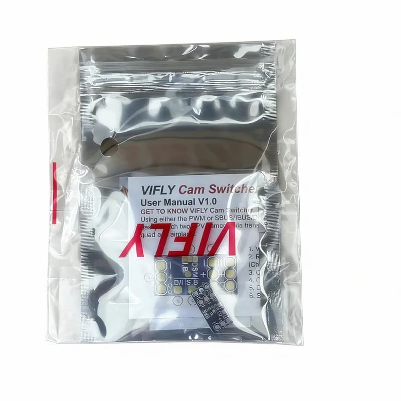 VIFLY Cam Switcher - Commutateur de caméra FPV facile à utiliser, permettant de basculer entre deux