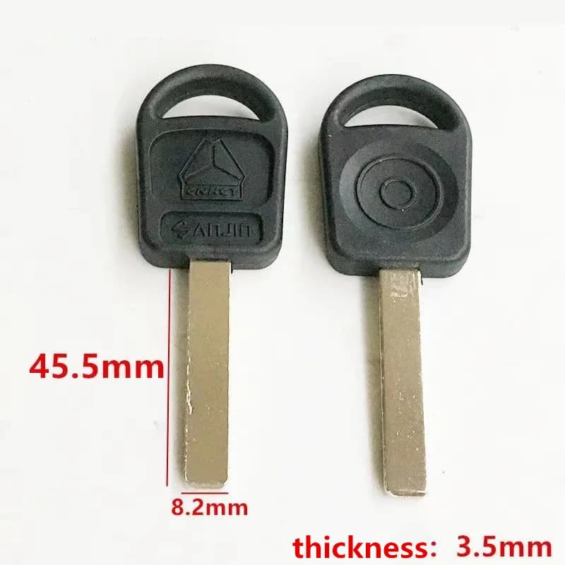 Clé de porte vierge, clé mécanique, embryon, pour camion cnhc, zoo, HOWO, A7, T7H