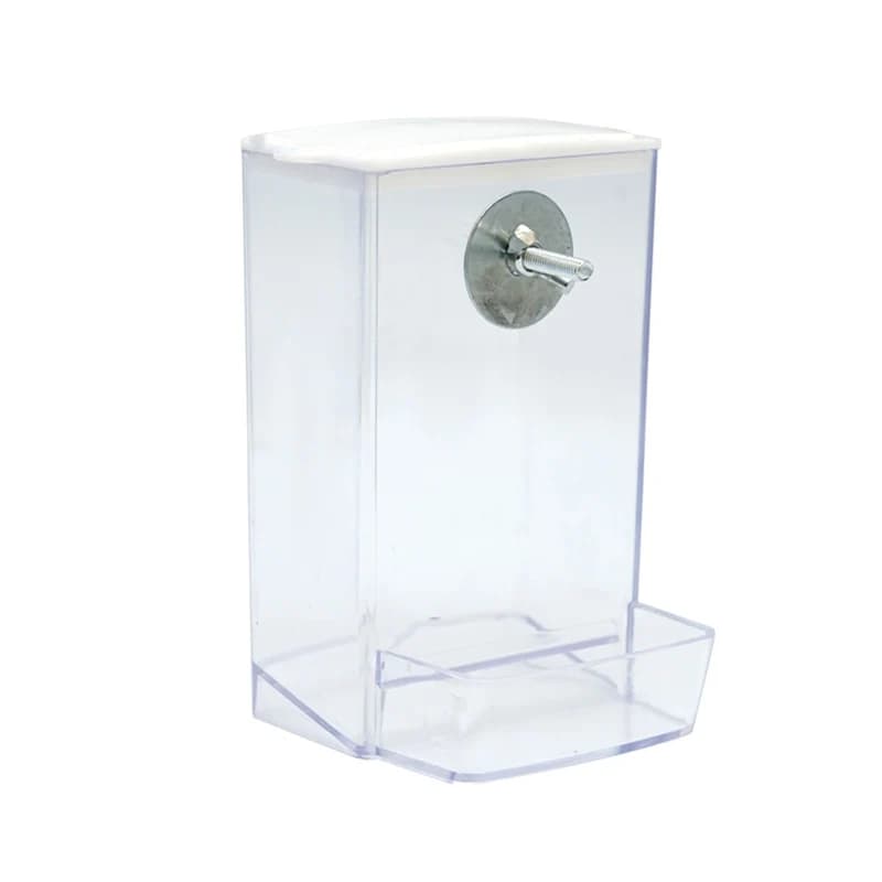 Mangeoire automatique pour oiseaux, Cage de caille pour perroquets, boîte d'alimentation suspendue,