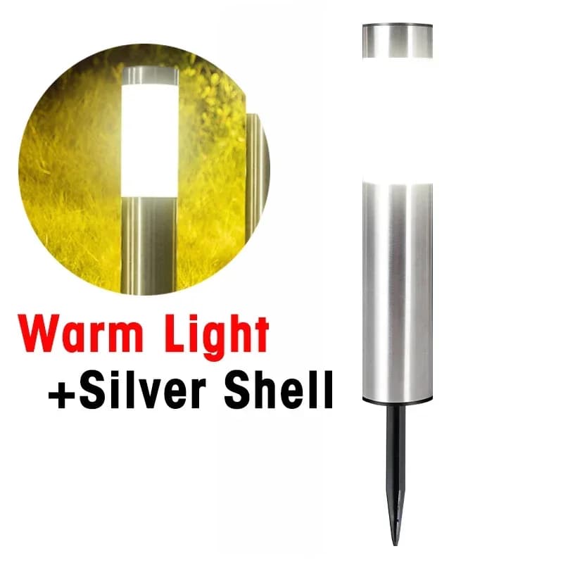 Lampes solaires à LED pour l'extérieur, lampes de pelouse, éclairage de rue, décoration de jardin, 6
