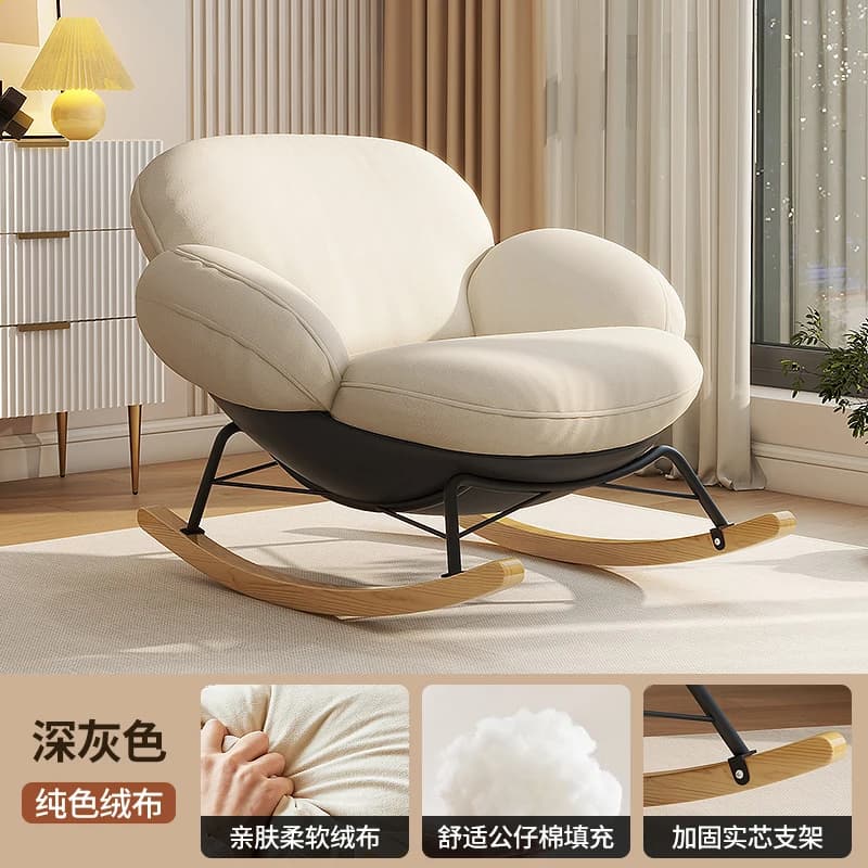 Fauteuil inclinable confortable, décoration de luxe pour la maison, coussin moderne pour chambre à c