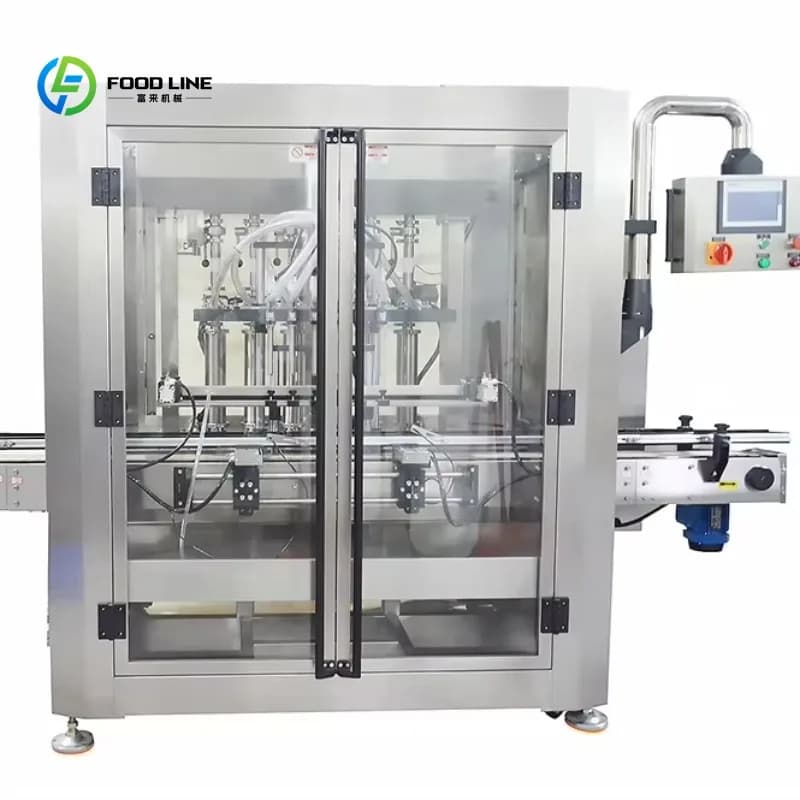 Machine de remplissage électrique entièrement automatique et multifonctionnelle pour sauce chili et