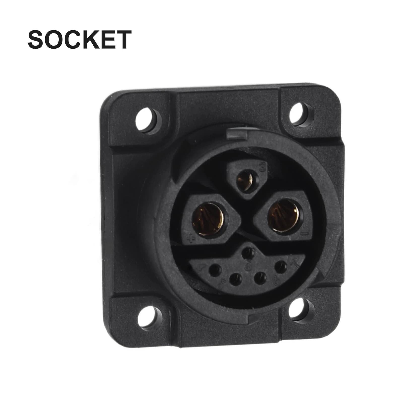Prise de chargeur de moto étanche pour véhicules à énergie nouvelle M23 IP67 mâle femelle 2 + 1 Plus