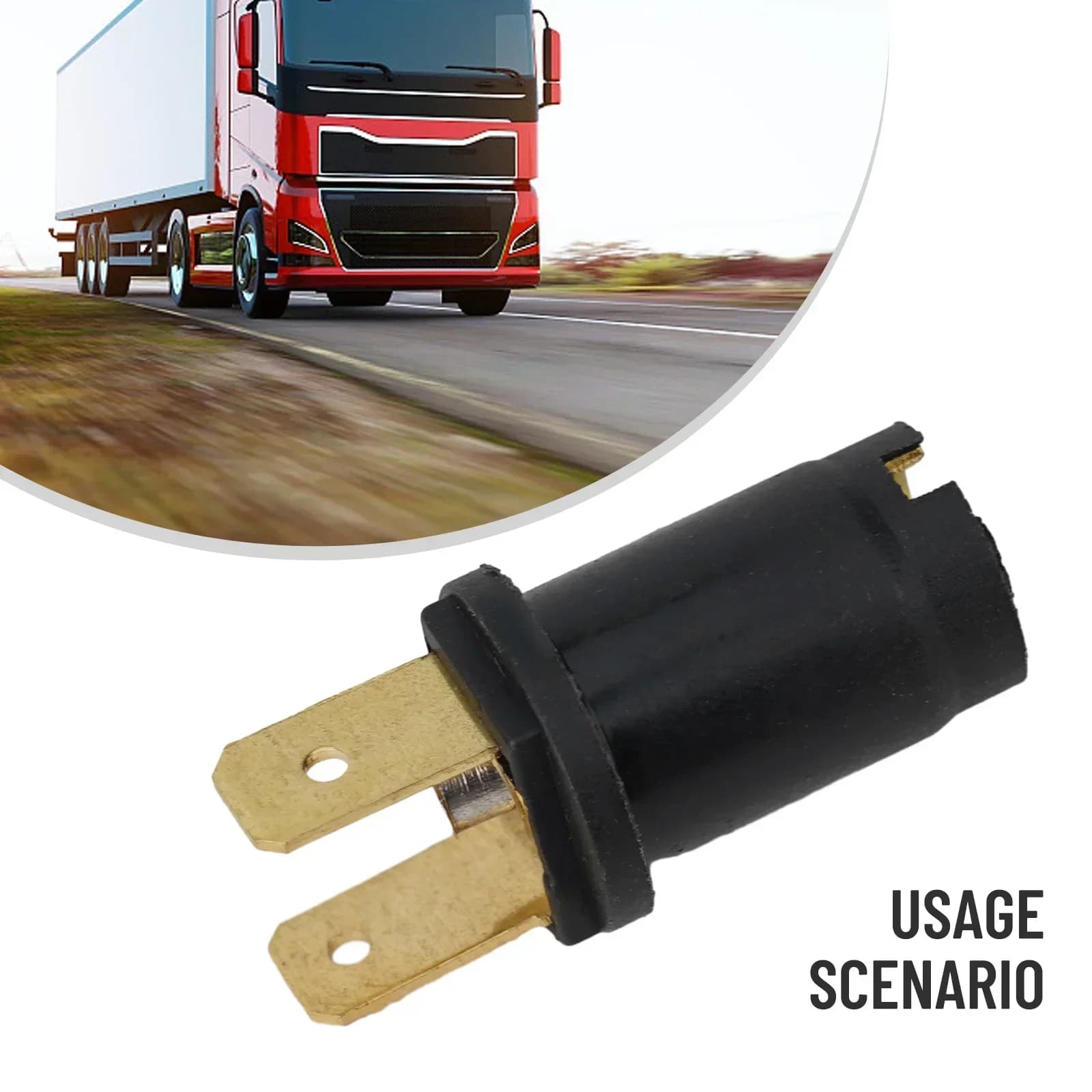Support d'ampoule latéral de base de prise de douille d'ampoule 170790 Ampoule de voiture 6V/12V/2