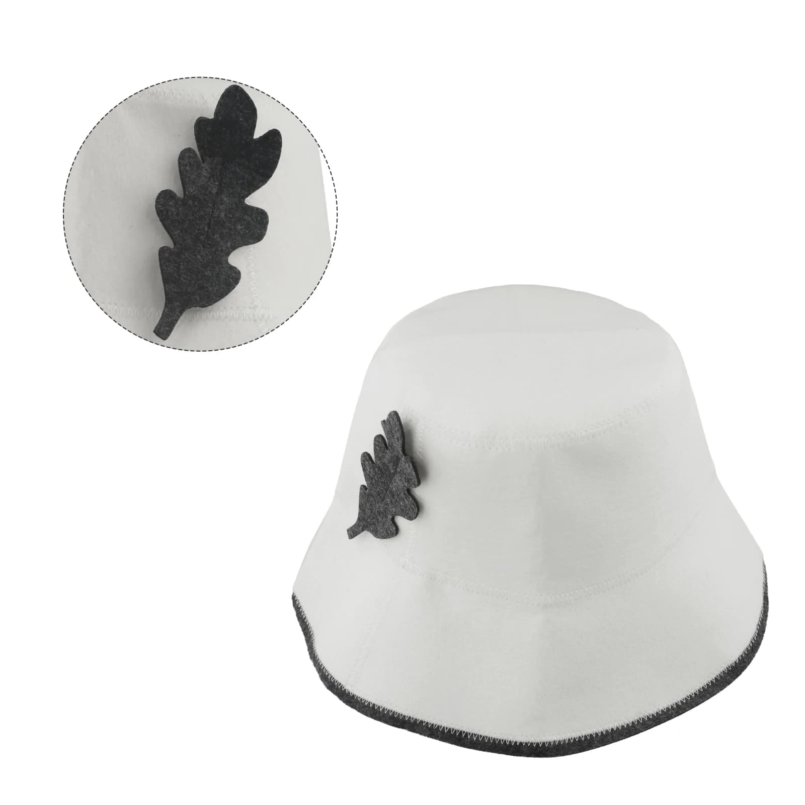 Chapeau de maison de bain, chapeau de Sauna en feutre, visite d'entrepôt, sangle réglable, expérienc