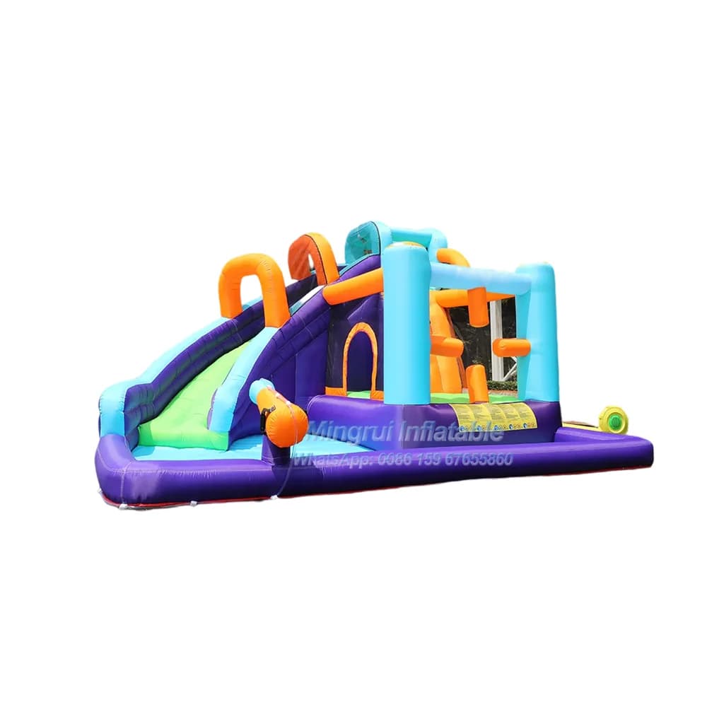 Château gonflable en tissu Oxfold pour enfants, 6x6m, 20x20ft, livraison gratuite