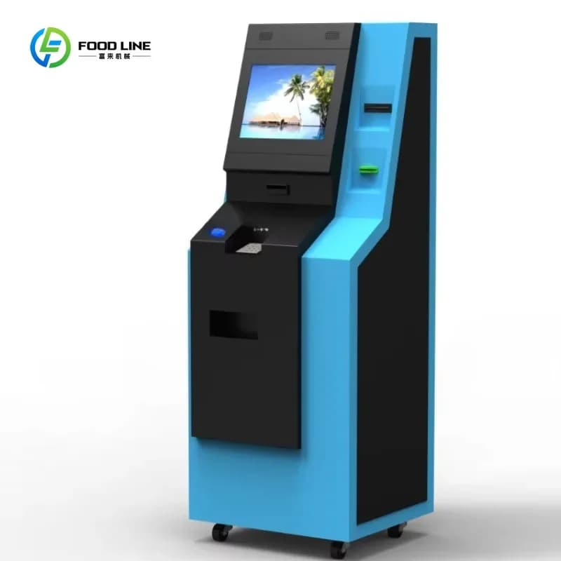 Distributeur de cartes VISA prépayées personnalisées, distributeur automatique commercial en libre-s