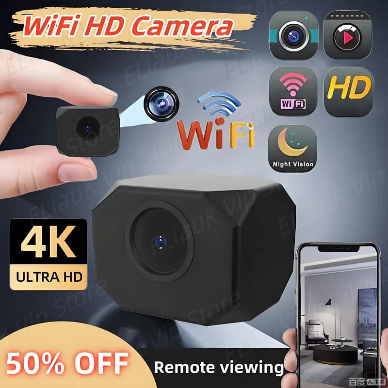 Caméra réseau sans fil, télécommande Mobile HD T99, visualisation à distance en temps réel, enregist