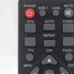 Télécommande adaptée au DVB-T2 pour télévision intelligente STB HDTV pour décodeur intelligent téléc