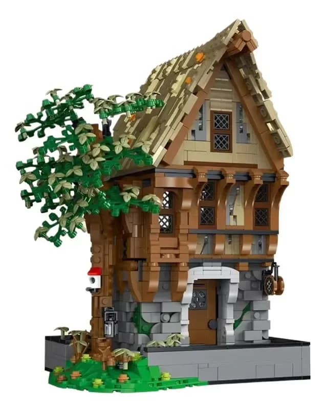 Boutique de Forgeron Médiévale, Maison Magique, Taverne – Blocs de Construction MOC, Ensemble de Bri