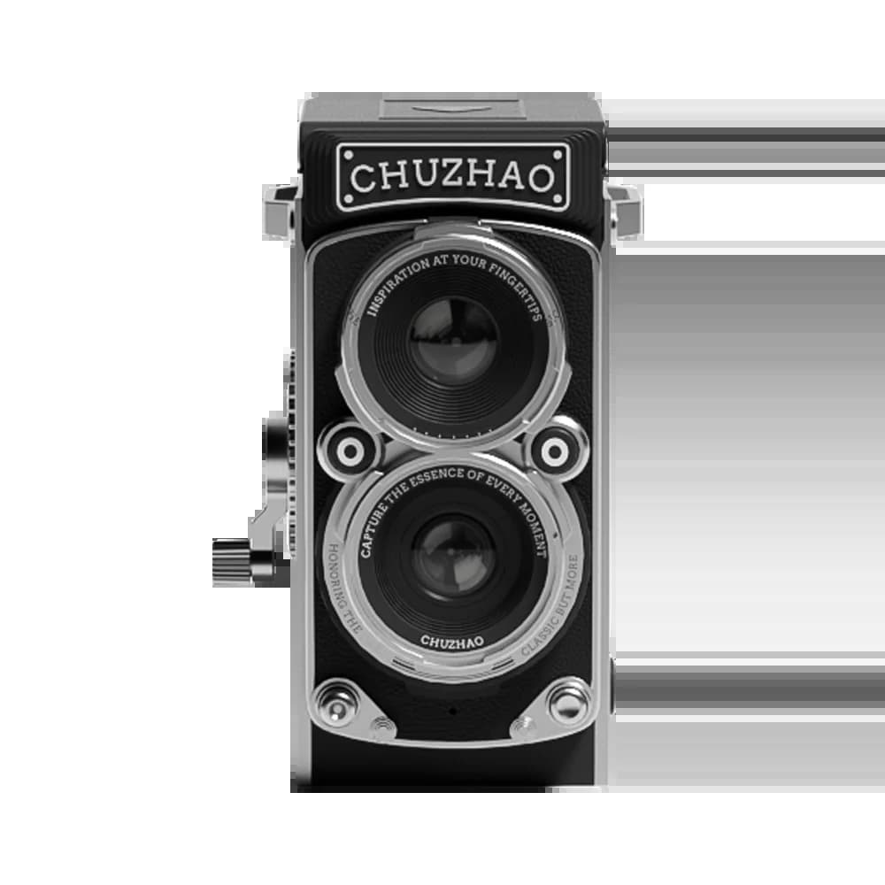 CHUZHAO Mini appareil photo numérique rétro Autofocus 12MP, caméra Vlogging portable avec vidéo FHD