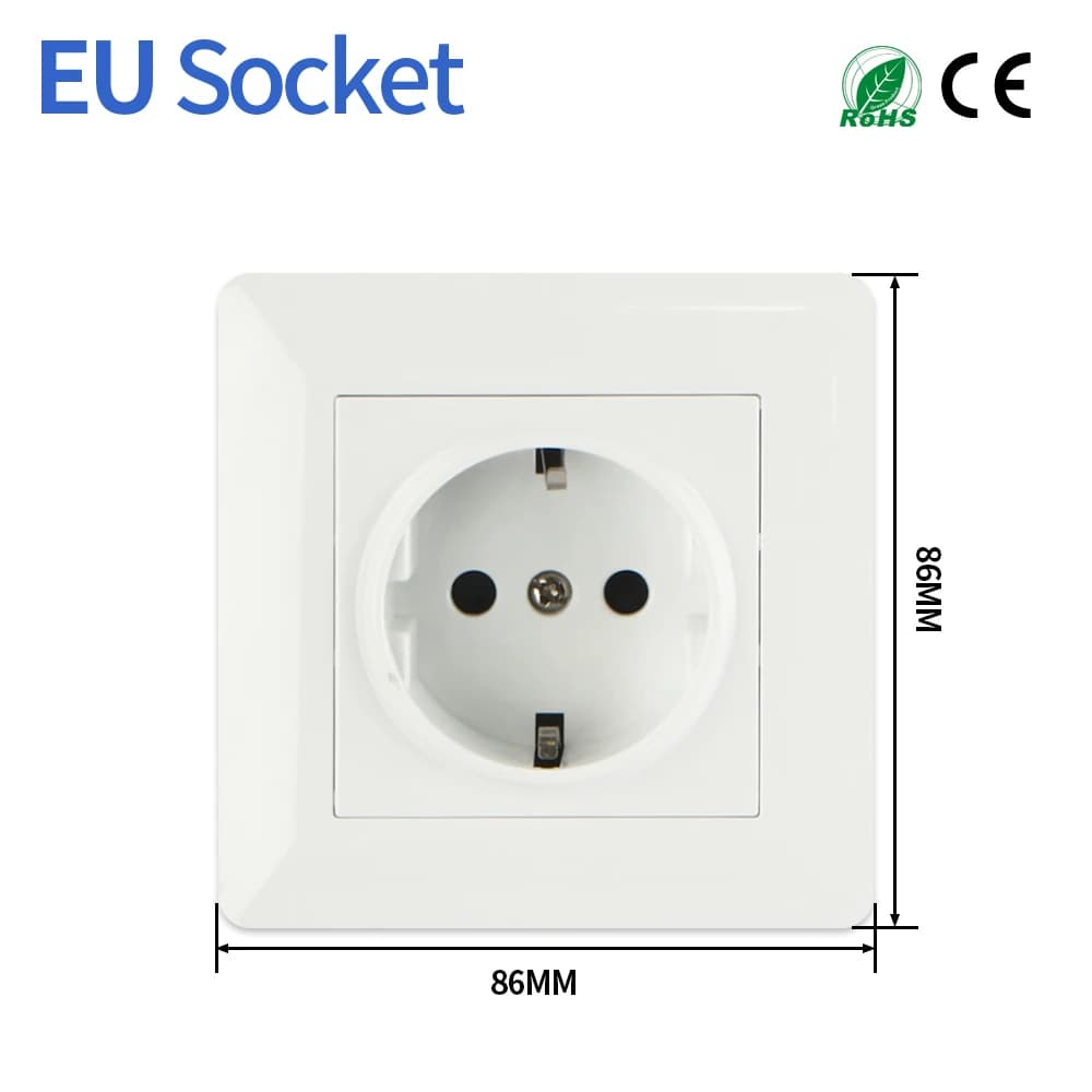 GTRIC prise extérieure étanche prises électriques 250V AC IP66 prise étanche anti-poussière avec int