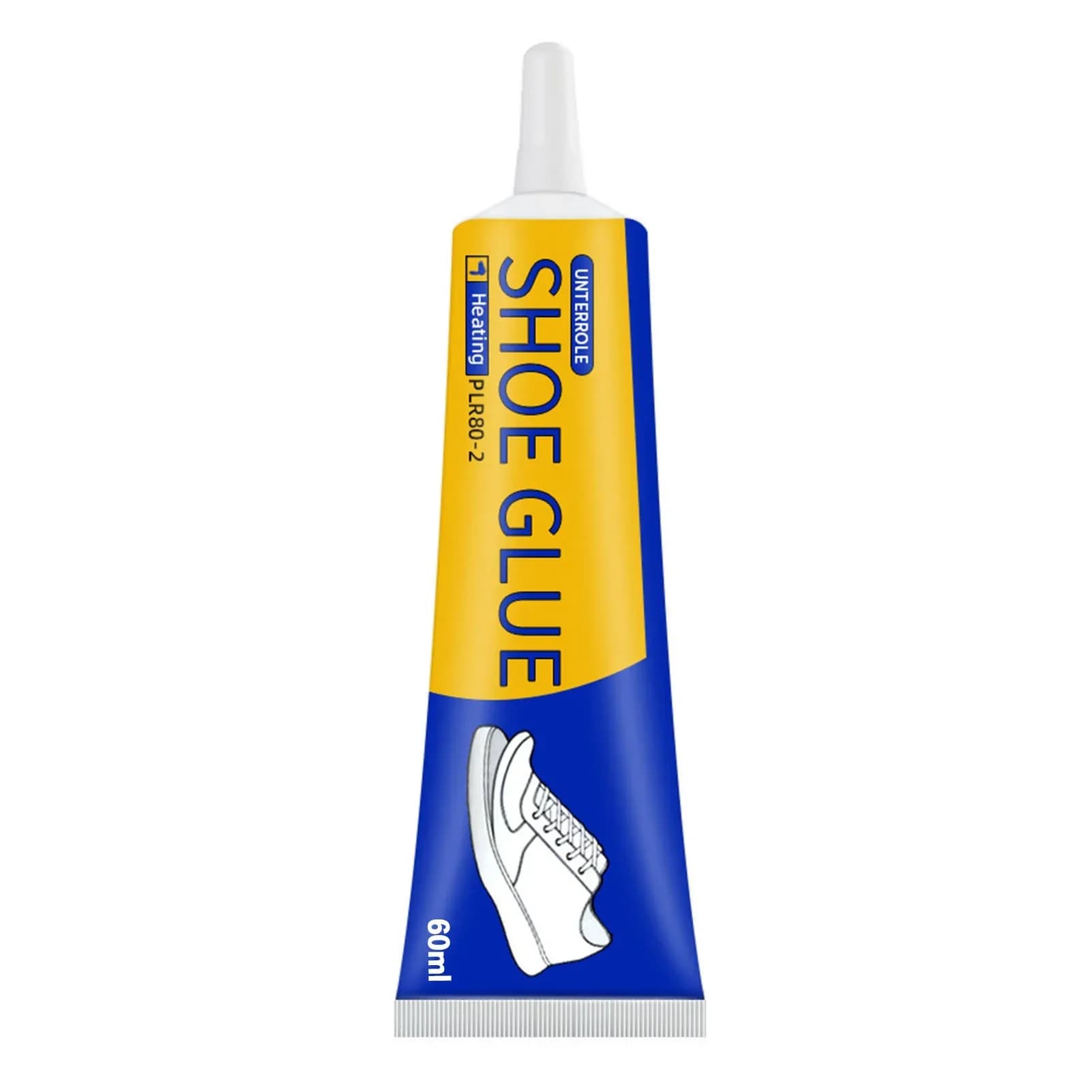 Colle à chaussures forte 60ml, adhésif imperméable à séchage rapide pour la réparation, fixation des