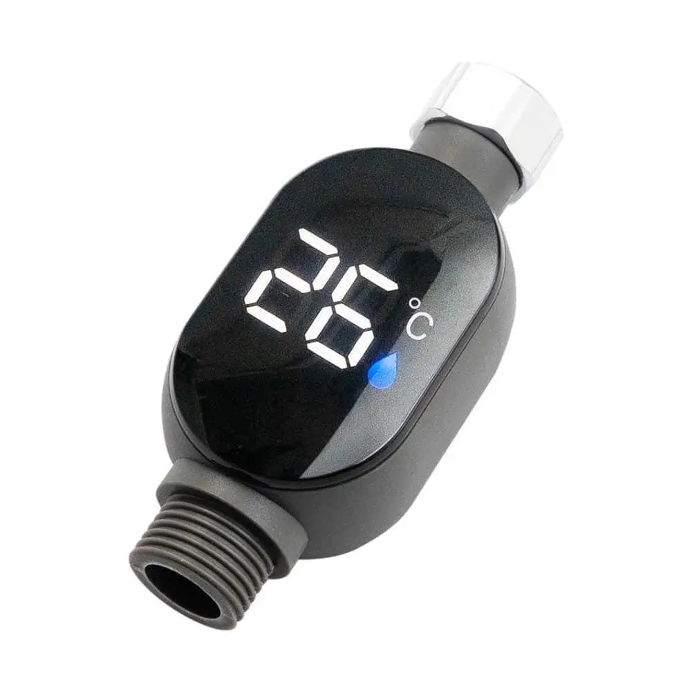 Thermomètre à eau de douche, affichage numérique LED et activation tactile intelligente 0 ℃ ~99 ℃