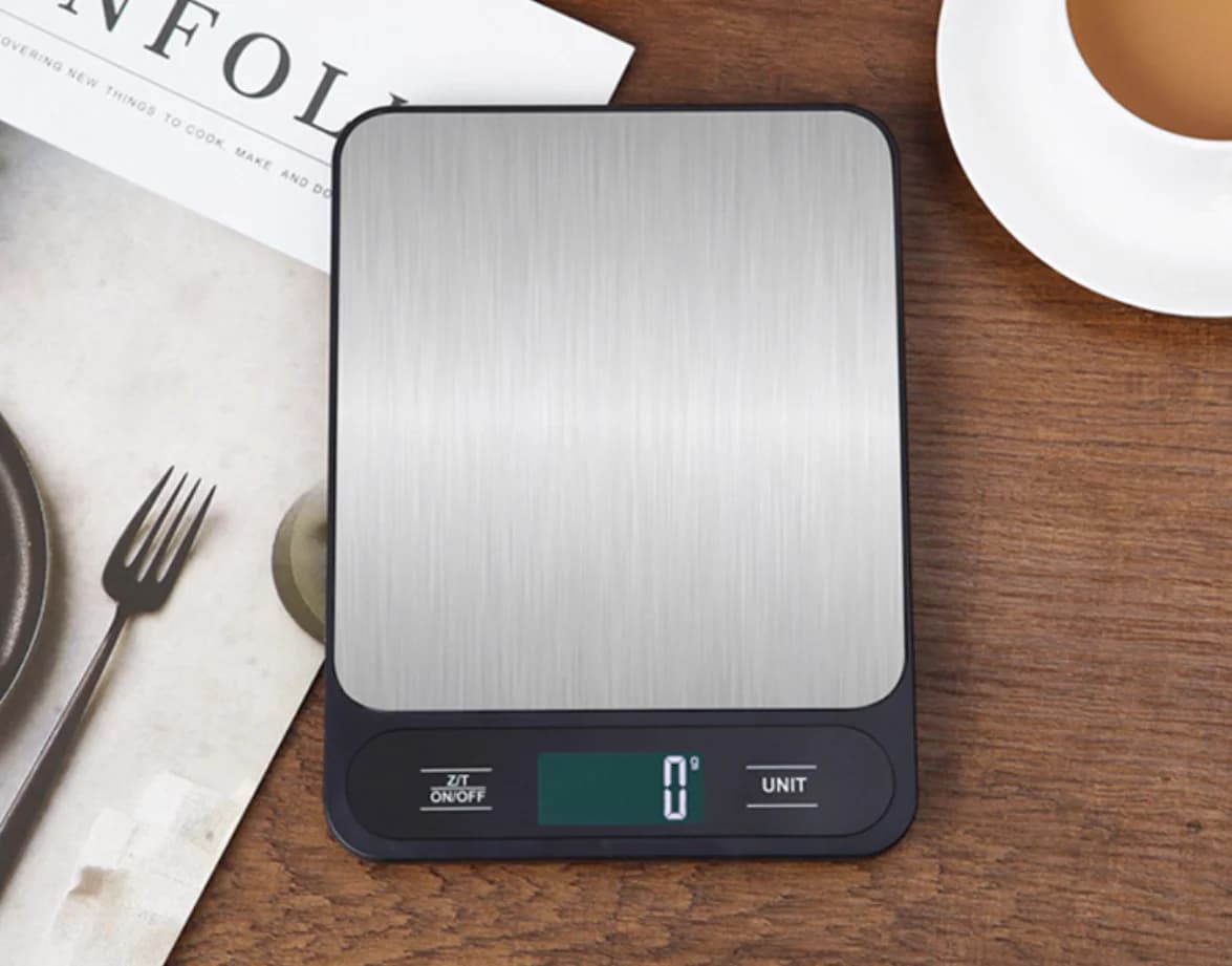 Balance alimentaire numérique 10 kg 1 g, balance de cuisine électronique pour la pâtisserie, en acie