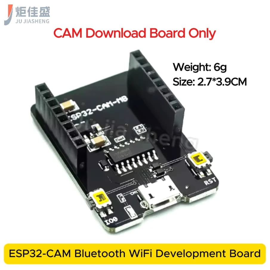 Module de caméra ESP32-CAM WiFi + Bluetooth, carte de développement ESP32 avec module caméra OV3660