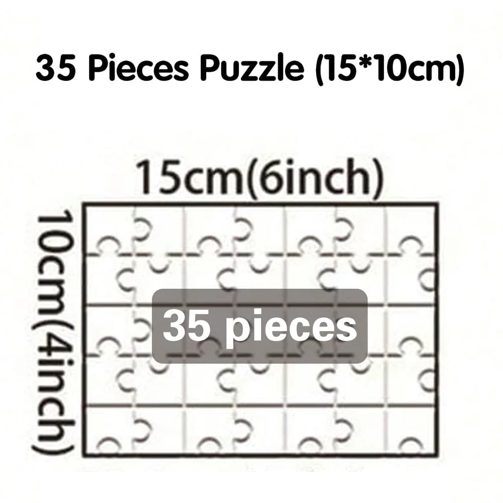 35/300/500/1000 pièces de puzzle photo personnalisé avec photos de couple, pour lui, pour elle, pour