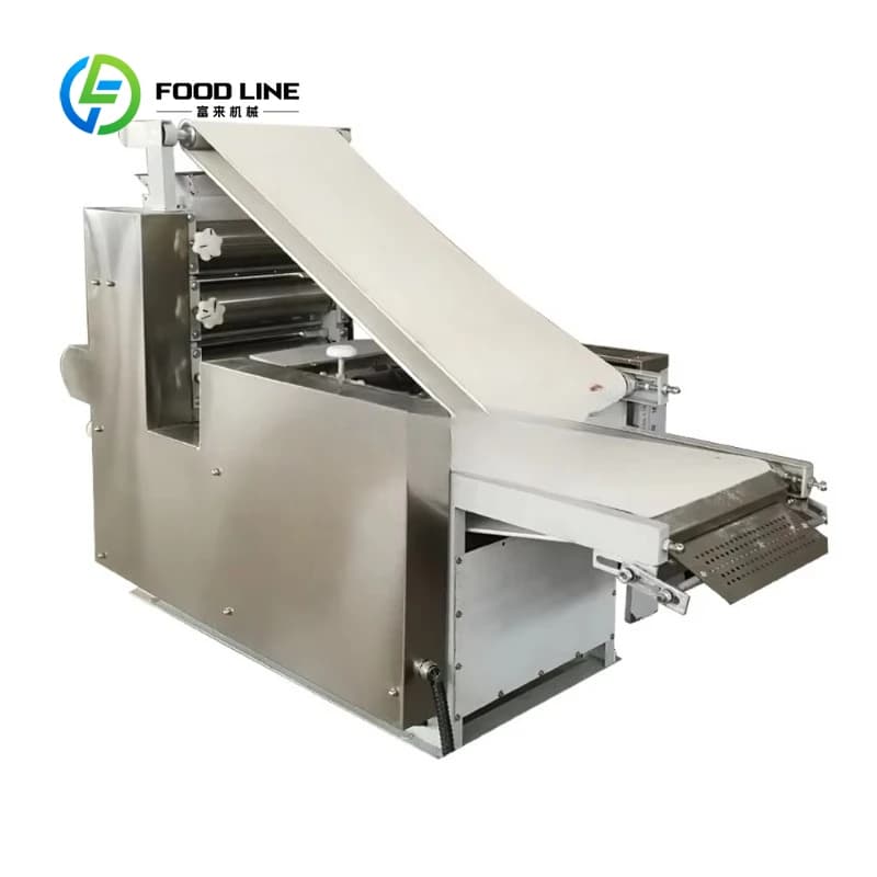 Ligne de production automatique de pizza de taille personnalisée faisant le four à pizza de machine