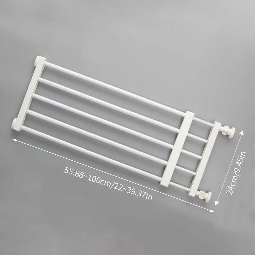 Porte intérieure pour chien, clôture autoportante rétractable, sans clous, porte réutilisable pour p