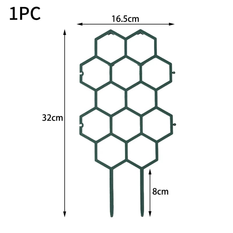 Support pour Plantes Grimpantes pour Balcon, Treillis pour Pots de Fleurs, Poteaux de Soutien pour P