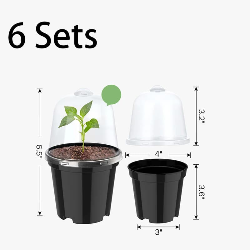 Pots de pépinière, pots à fleurs, semis, jardinage, mini-pots pour la maison et le jardin, plantes d