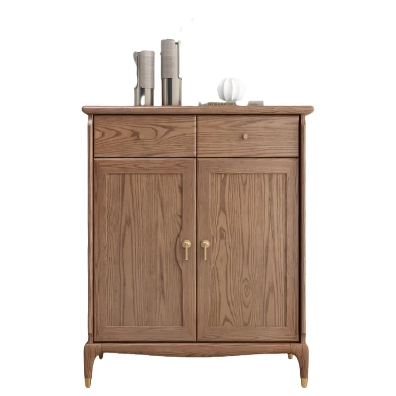 Meubles de salon, armoire à chaussures en bois massif, petite unité, meubles de finition mobiles, ve