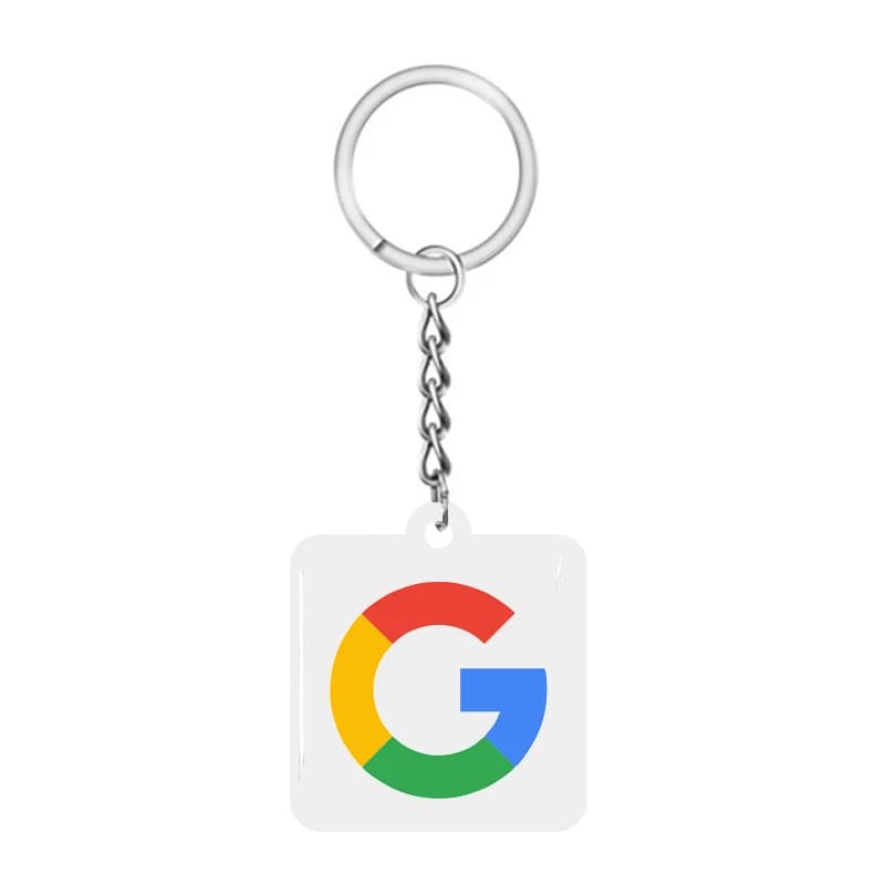 Porte-clés NFC intelligent pour médias sociaux Whatsapp | robinet et suivez | carte de visite nu