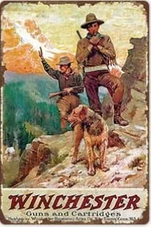 Panneau de chasse vintage en métal, décoration murale pour maison en bois, cadeau pour homme, décora