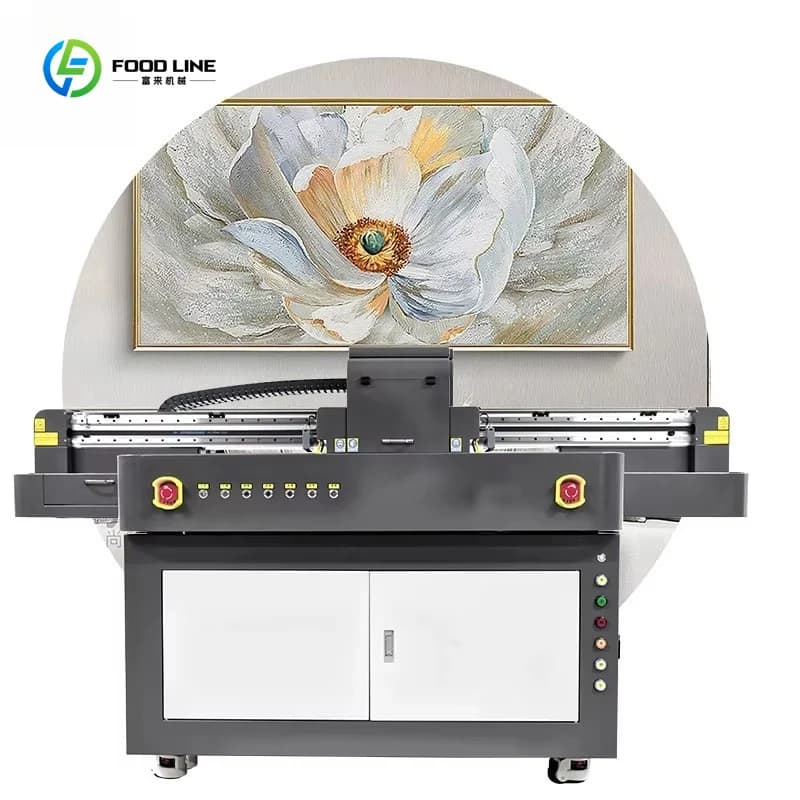 Machine d'impression murale 3D UV, imprimante à jet d'encre verticale pour la décoration murale de l