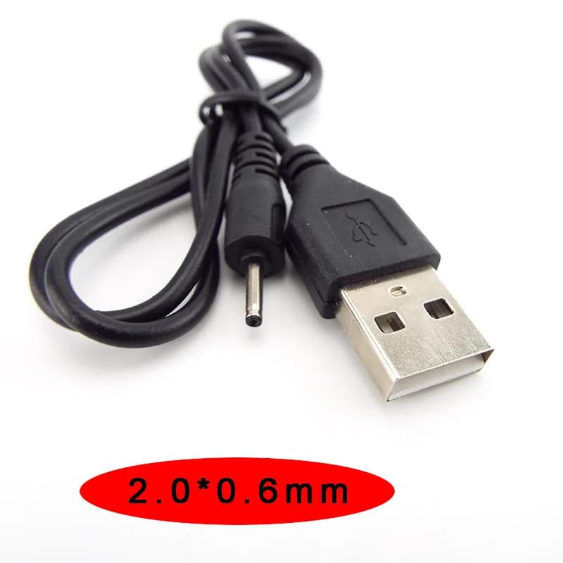 USB vers DC 3.5*1.35mm 2.0*0.6mm 2.5*0.7mm 4.0*1.7mm 5.5*2.1mm 5.5*2.5mm prise Jack DC 5V connecteur