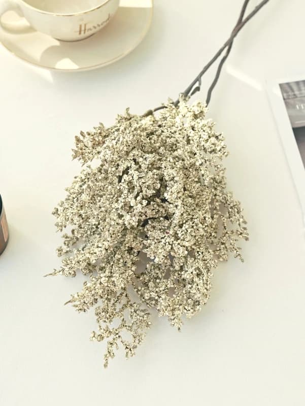 Plantes artificielles en soie, herbe, décorations pour les fêtes, mariages, vases de table, couronne