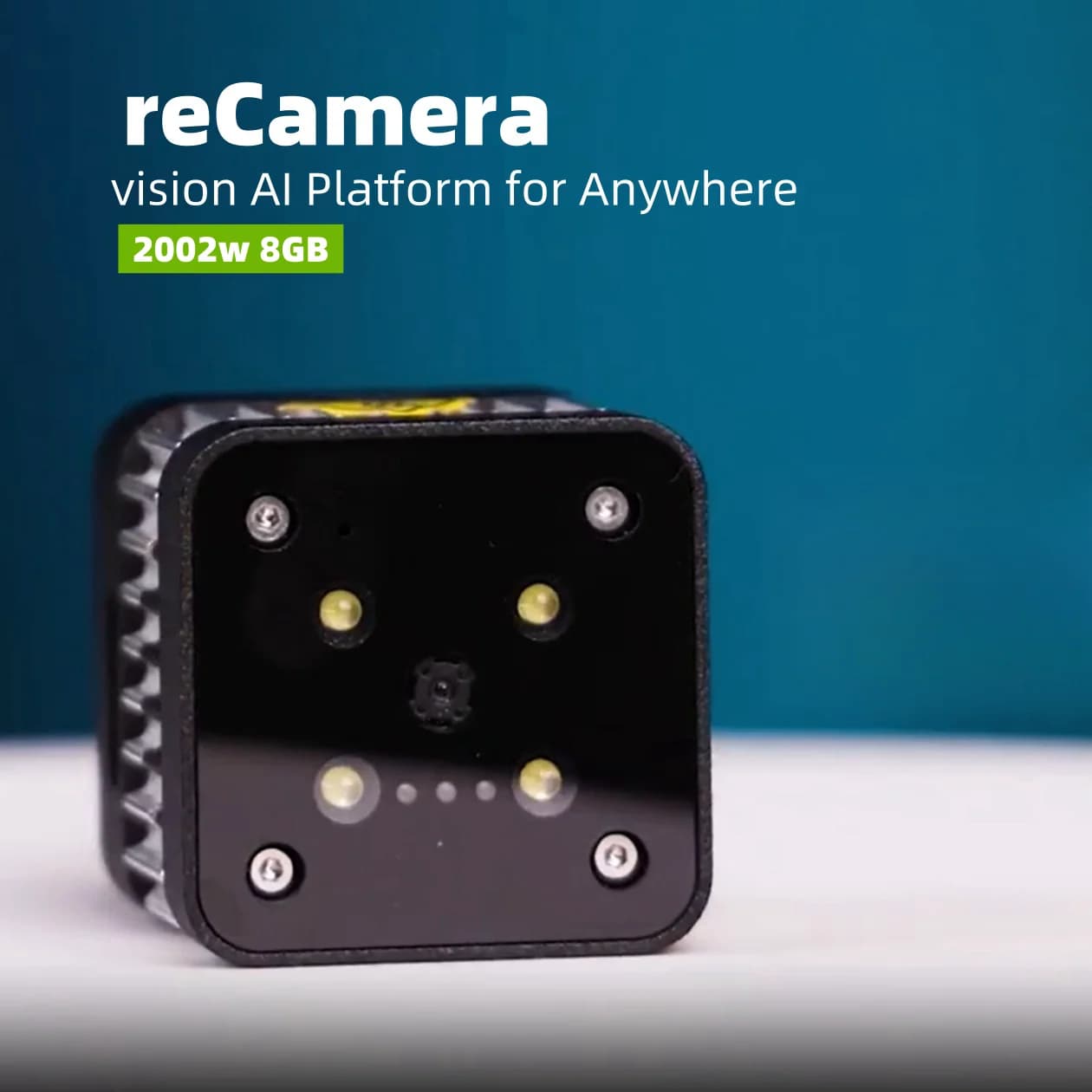 recamera Caméra AI 2002w 8 Go 64 Go, recécaméra 2002 8 Go 64 Go, RISC-V SoC avec codage vidéo 5MP @