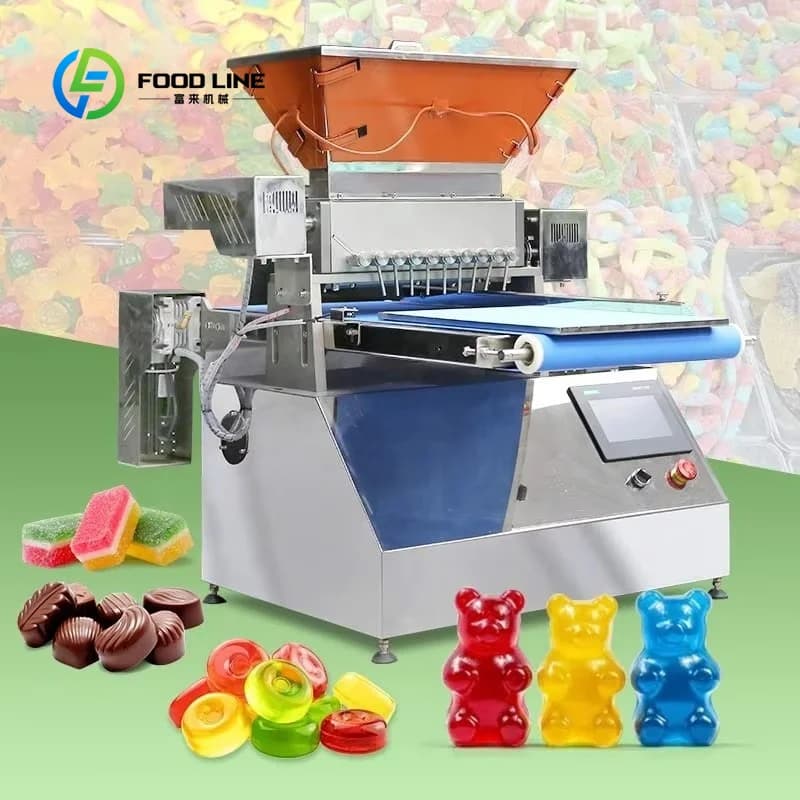 Machine automatique personnalisée pour la fabrication de bonbons avec système de chauffage pour évit