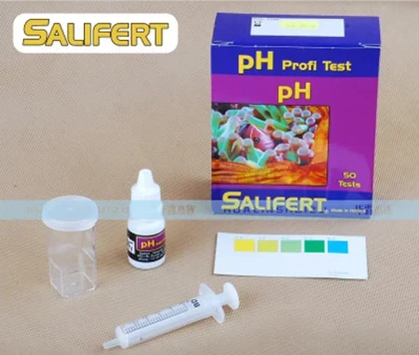 Salifert Kit de Test Ca calcium Cu I2 KH Mg NH4 Ammoniac NO2 Nitrite NO3 nitrate PH PO4 Sr Potassium