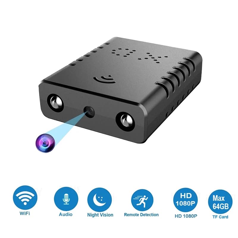 Full HD 1080p Mini caméra secrète XD caméra de Vision nocturne IR-CUT caméra de sécurité à domicile