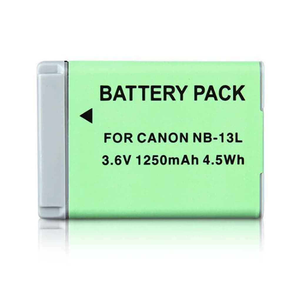 Batterie d'appareil photo 1250mAh NB-13L NB13L NB 13L, pour Canon Powershot G5X G7X G9X G7X Mark II