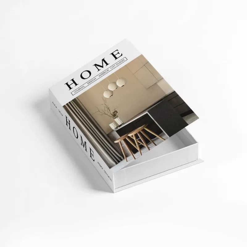 Série de faux livres simples pour la maison, décoration esthétique pour salon, accessoires de livres