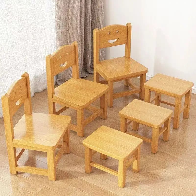 Petite chaise à usage domestique, robuste et durable, peut être empilée, tabouret à langer, peut s'a