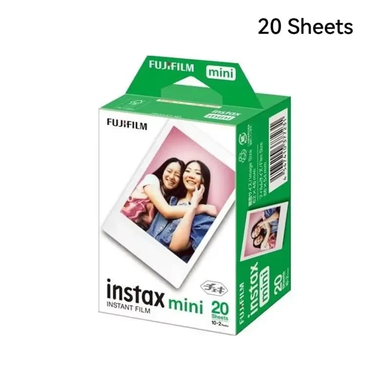 Appareil photo instantané Fujifilm Instax Mini SE Mini 7 + avec film, mise au point automatique, bra